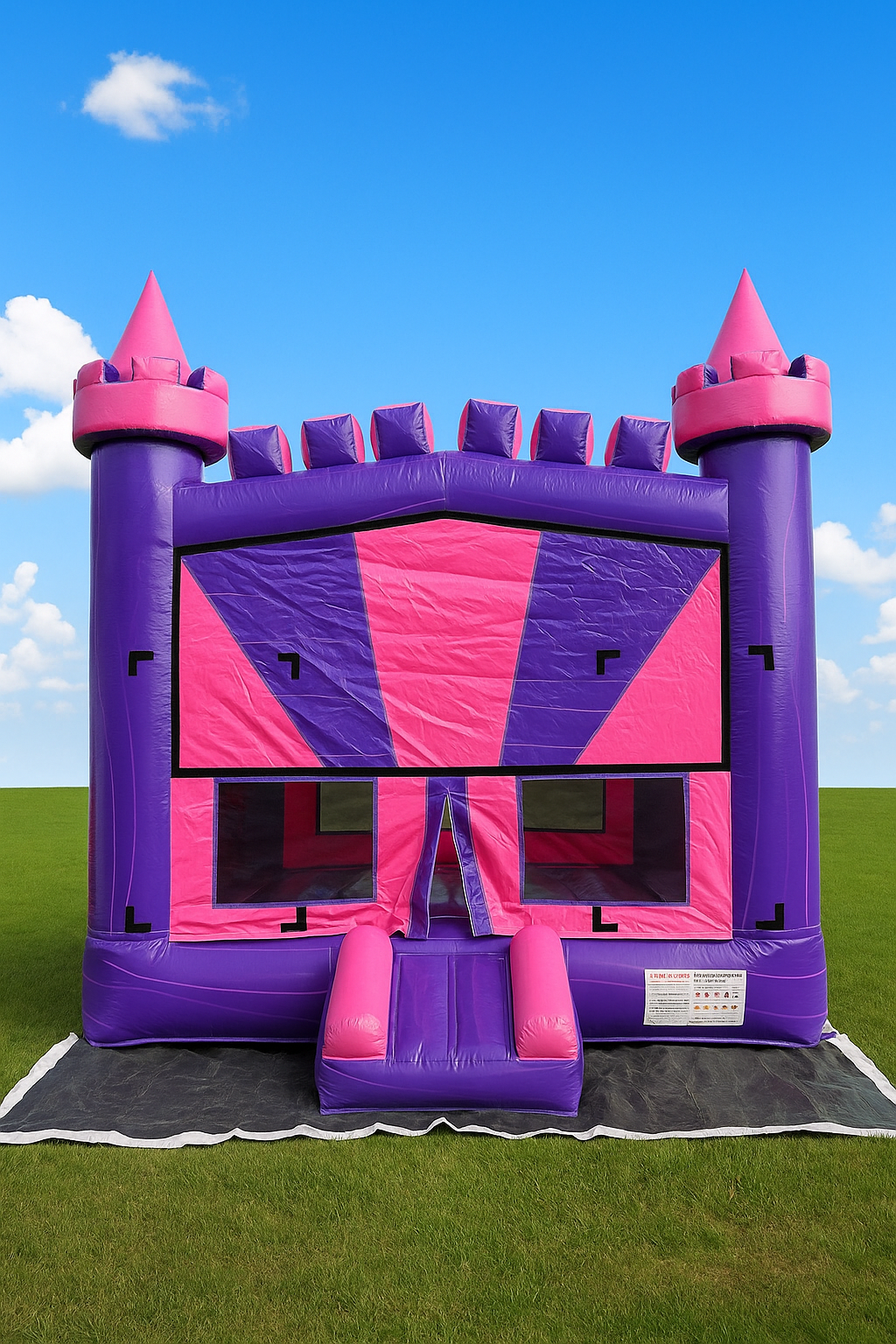 Mermaid bounce house
