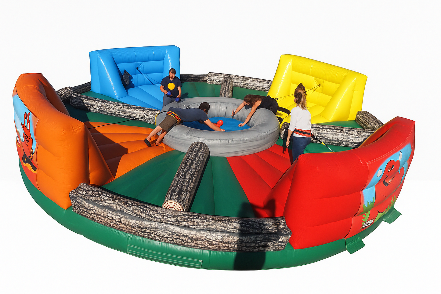 4 Person Hungry Hippos Game