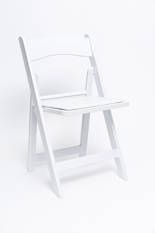 Formal white chair